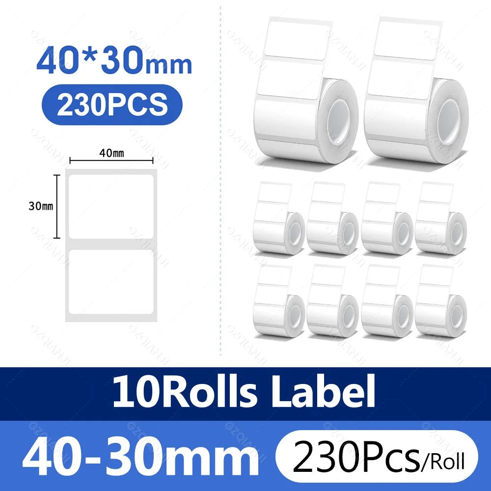 Mini Label Printer Price Tag Office Maker UV Print