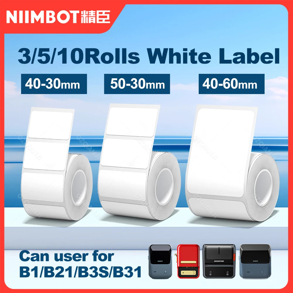Mini Label Printer Price Tag Office Maker UV Print