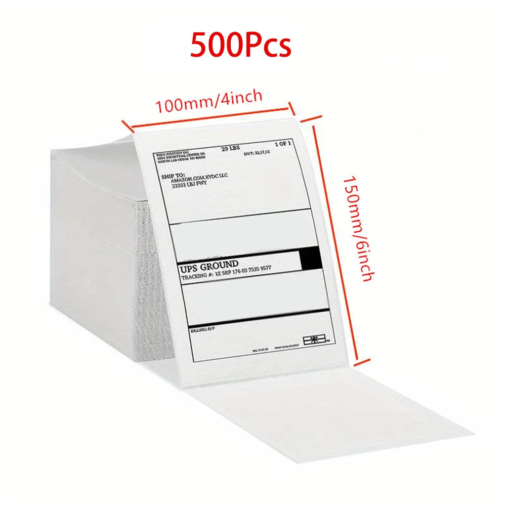 White Labels Sticker For Shipping Labels DHL UPS Express LOGO Barcode For P50/D100/D200