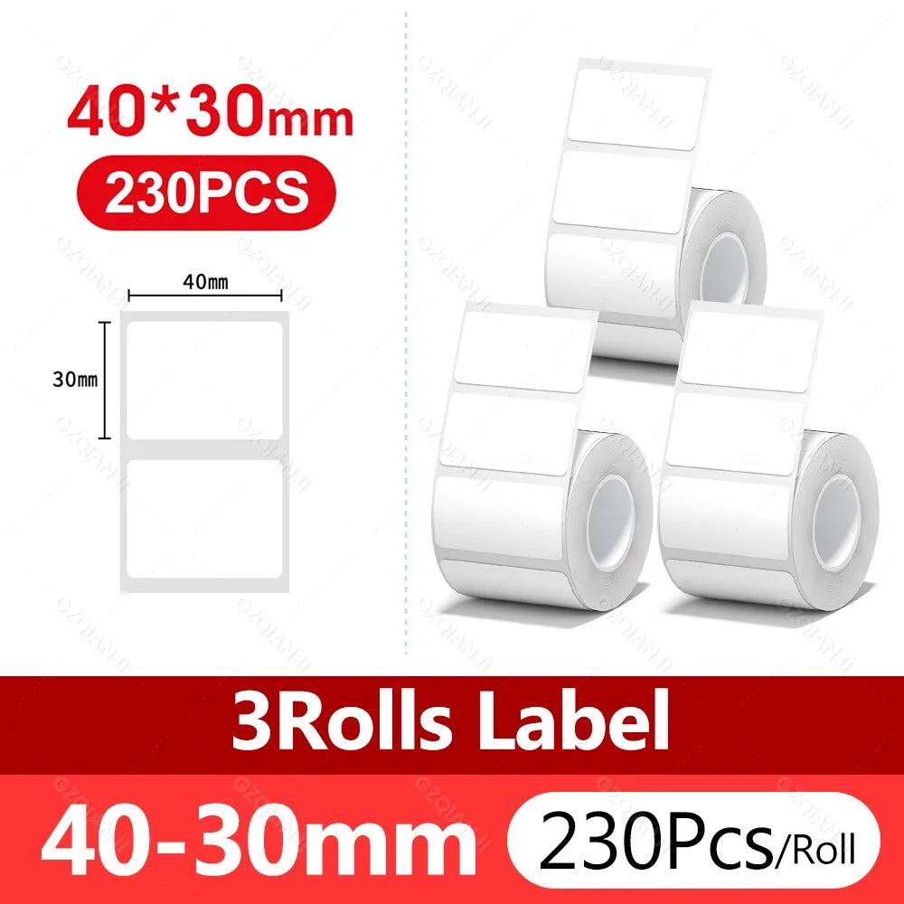 Mini Label Printer Price Tag Office Maker UV Print