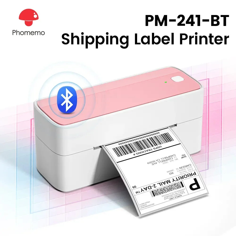 Printer Wireless Small Shipping Label Printer 4X6