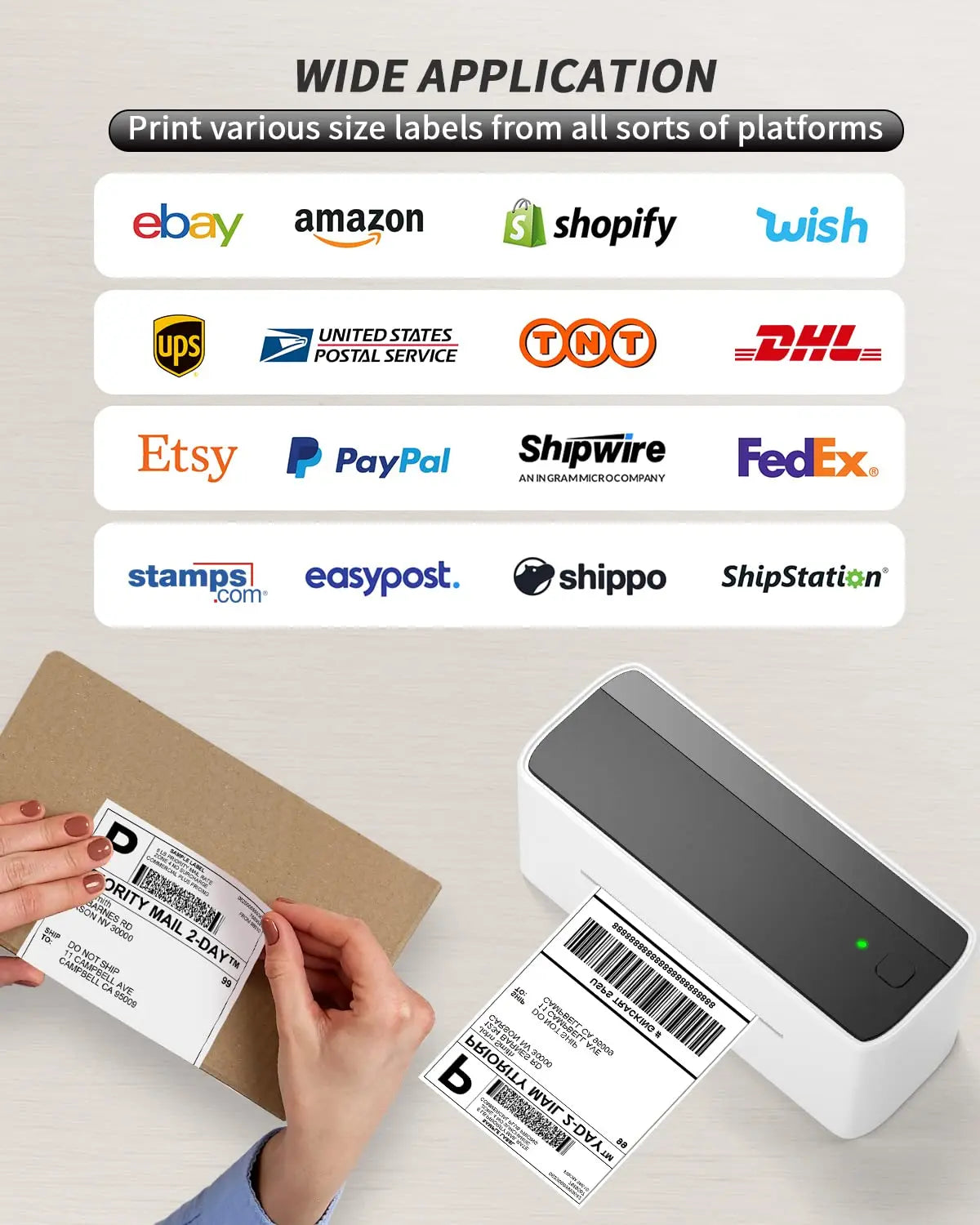 Phomemo 241 Bluetooth Shipping Printer