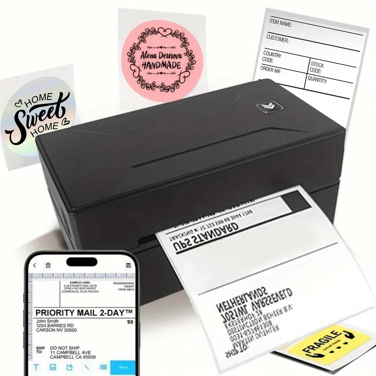 Marklife Mini Thermal Label Printer