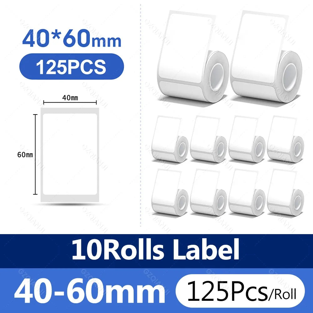Mini Label Printer Price Tag Office Maker UV Print