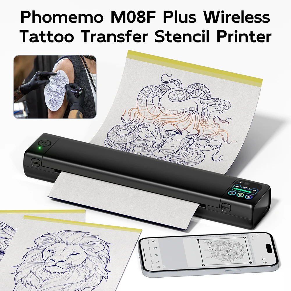 Phomemo M08F Plus Tattoo Stencil