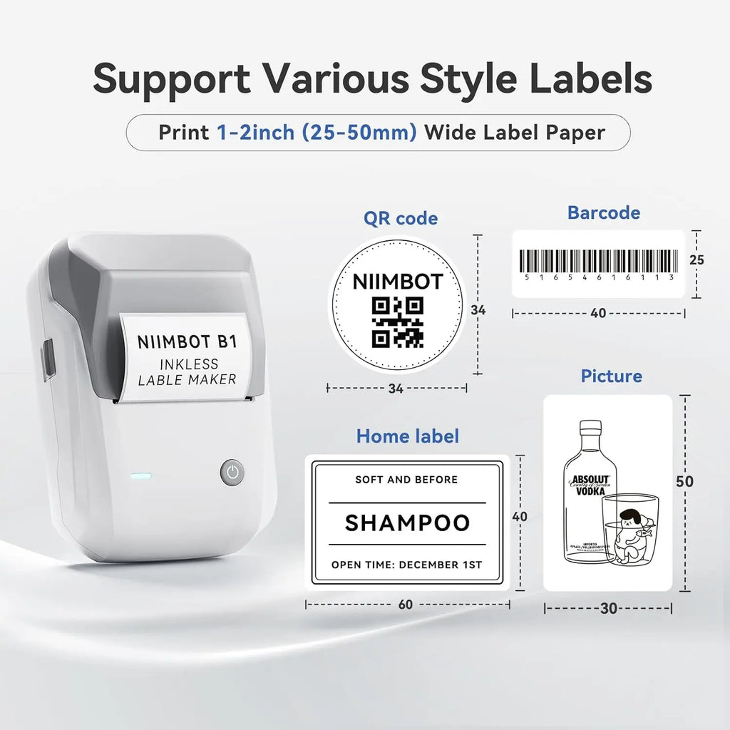 NIIMBOT B1 Portable Thermal Printer
