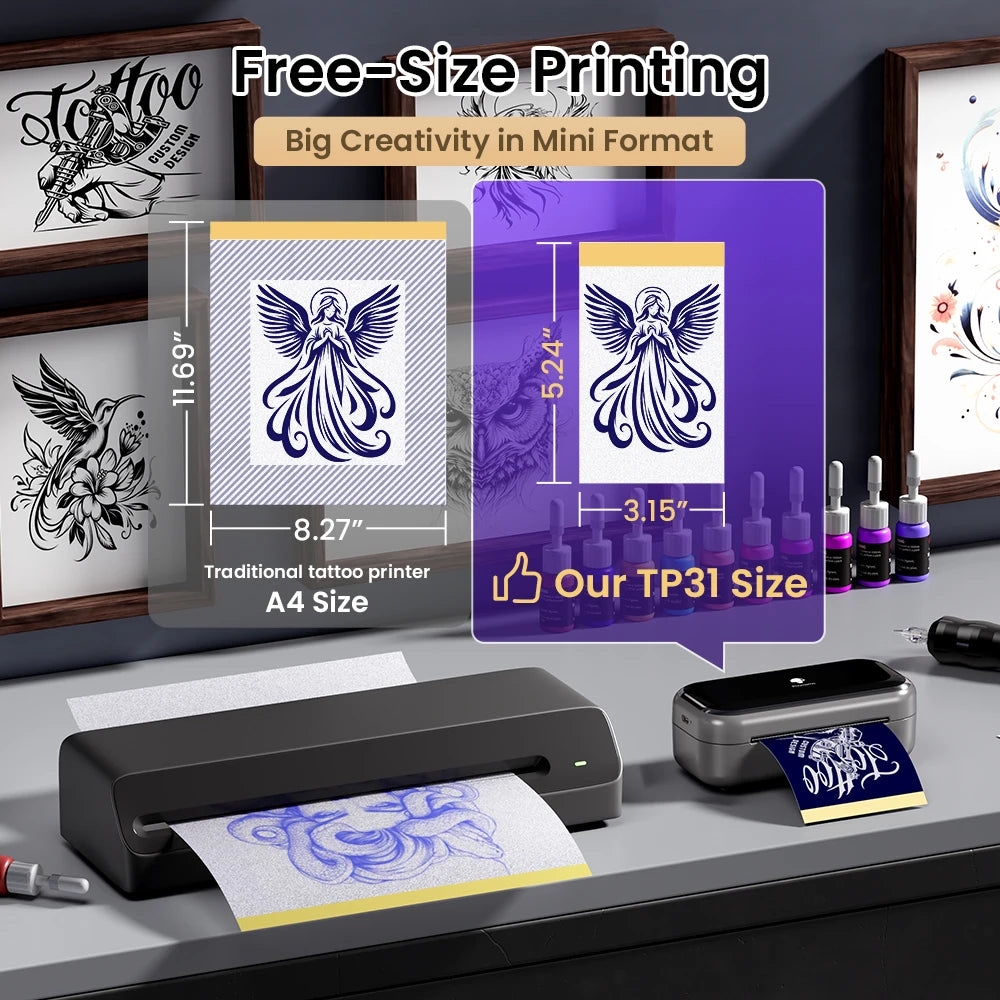Phomemo TP31 Wireless Tattoo Stencil