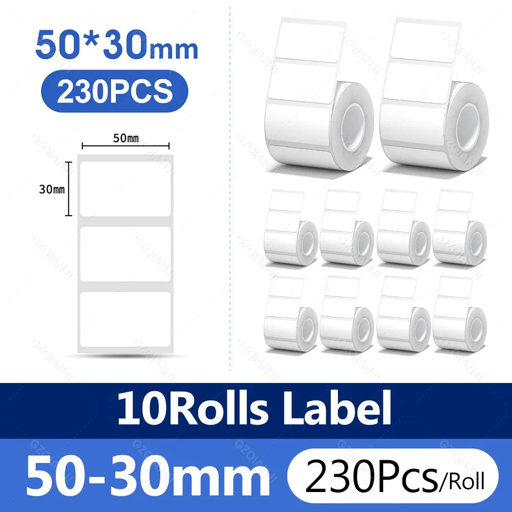 Mini Label Printer Price Tag Office Maker UV Print