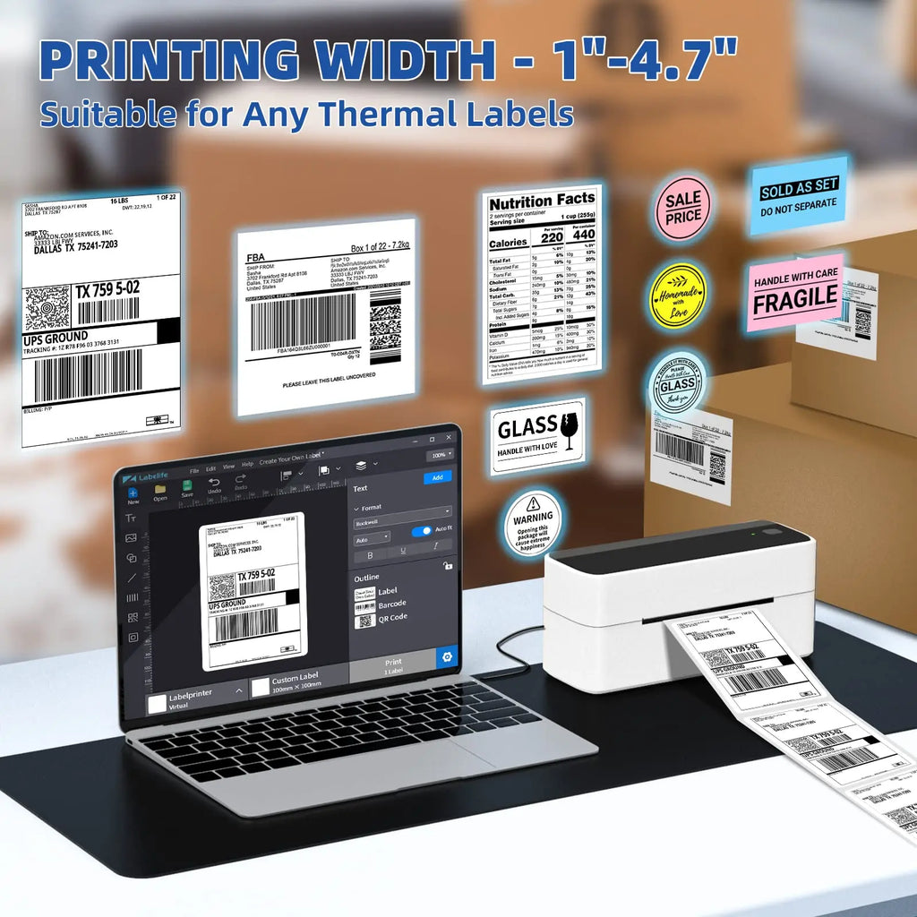 Phomemo 241 Bluetooth Shipping Printer