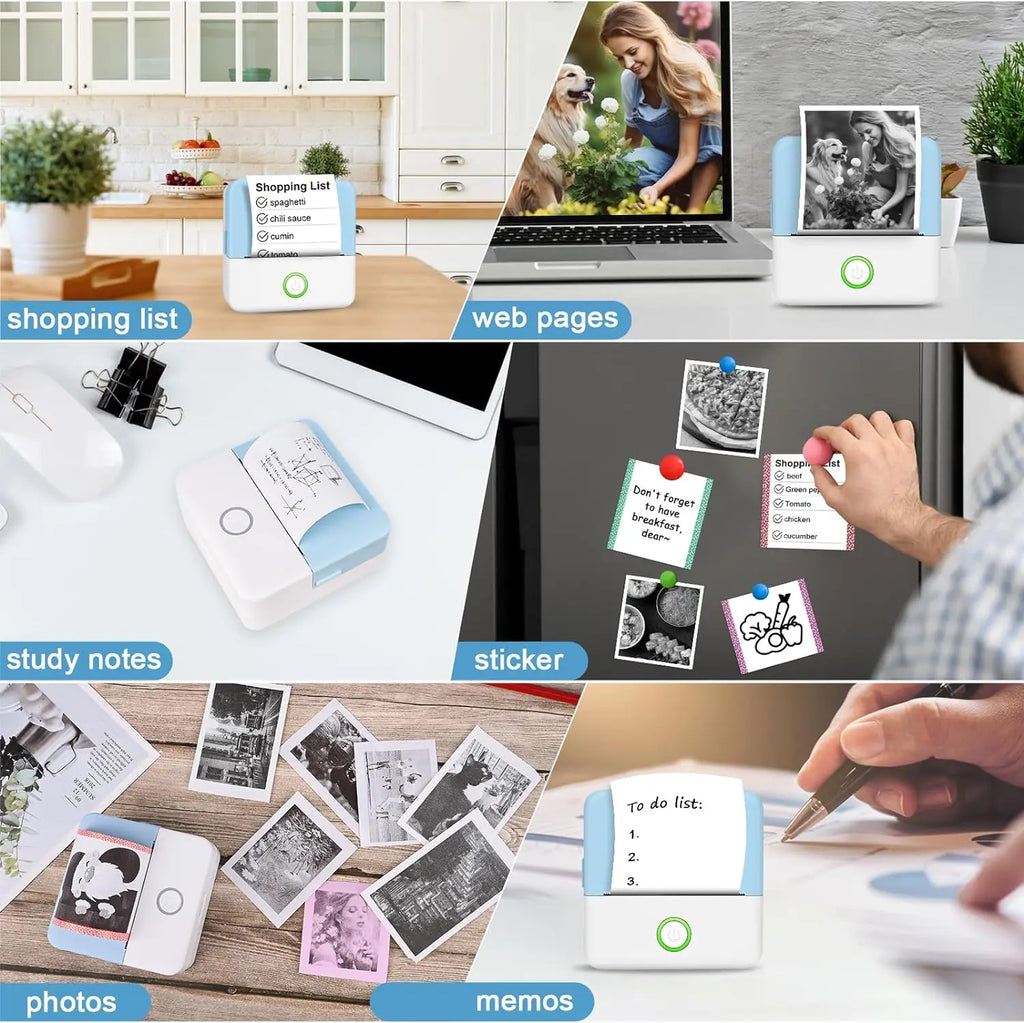 Mini HD Portable Label Thermal Printer