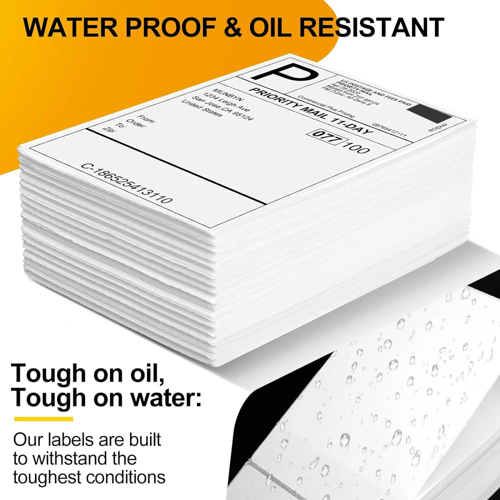 White Labels Sticker For Shipping Labels DHL UPS Express LOGO Barcode For P50/D100/D200