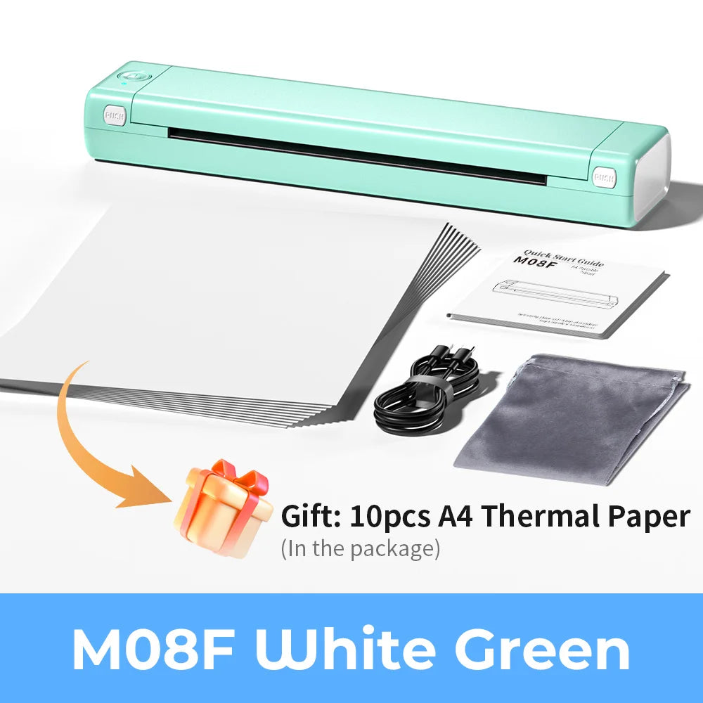 Phomemo M08F Wireless Thermal A4 Printer Bluetooth