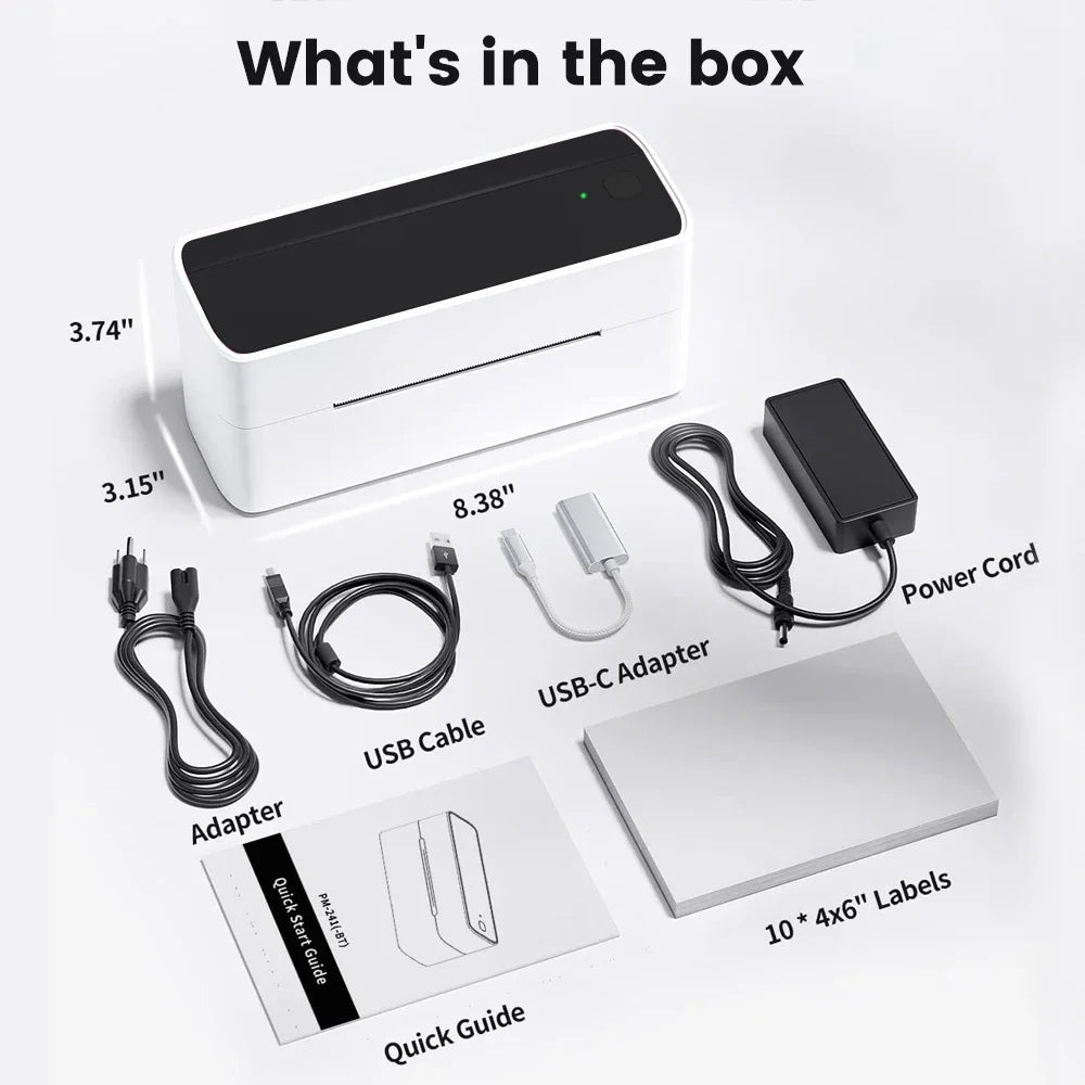 Phomemo 241 Bluetooth Shipping Printer
