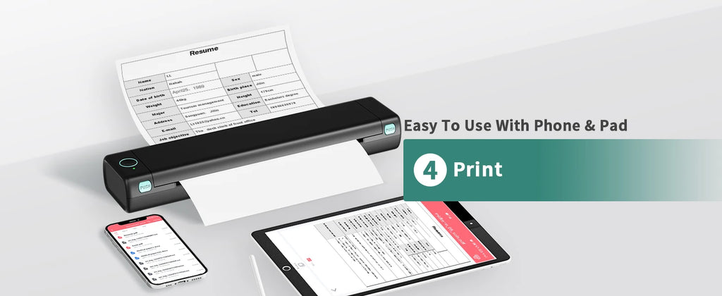 Phomemo M08F A4 Paper Printer Portable