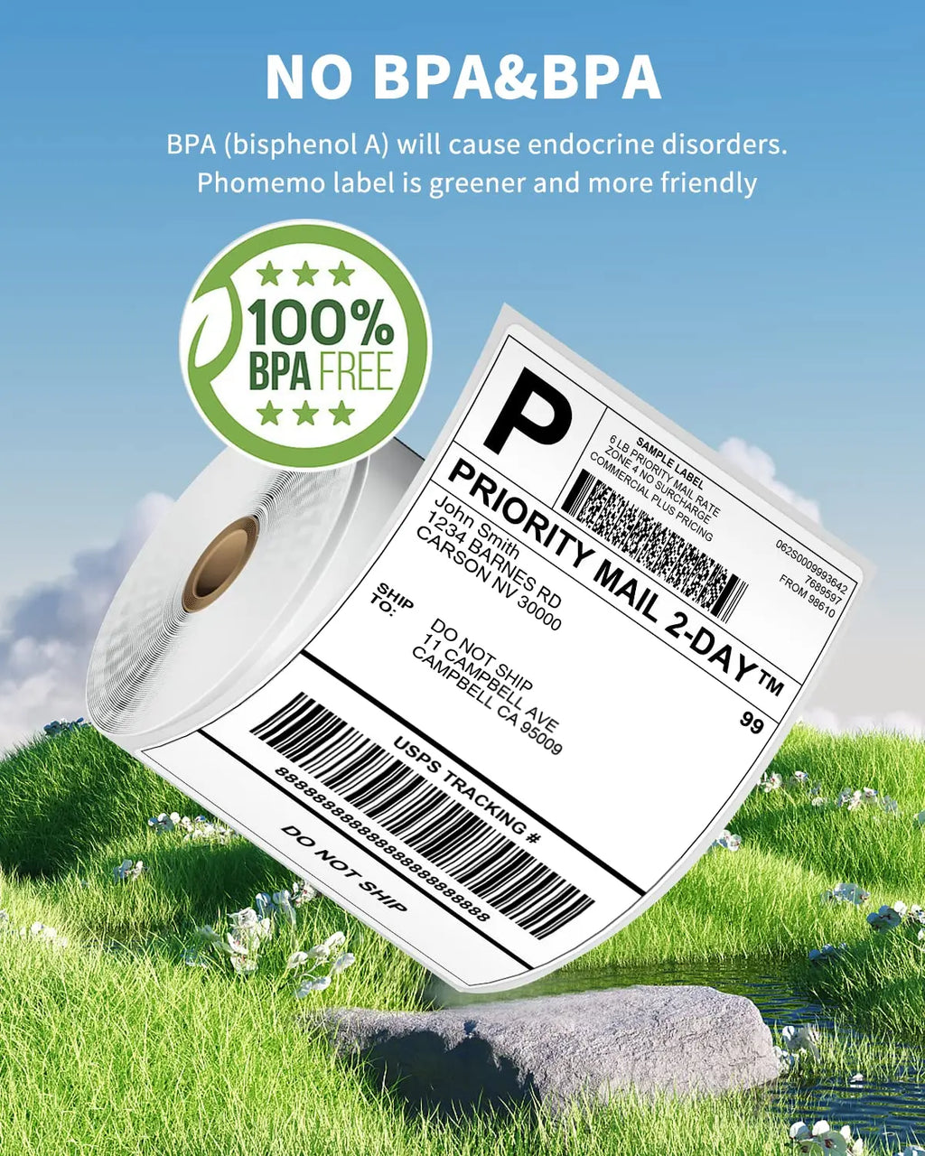 Phomemo 4x6 Thermal Label Printer