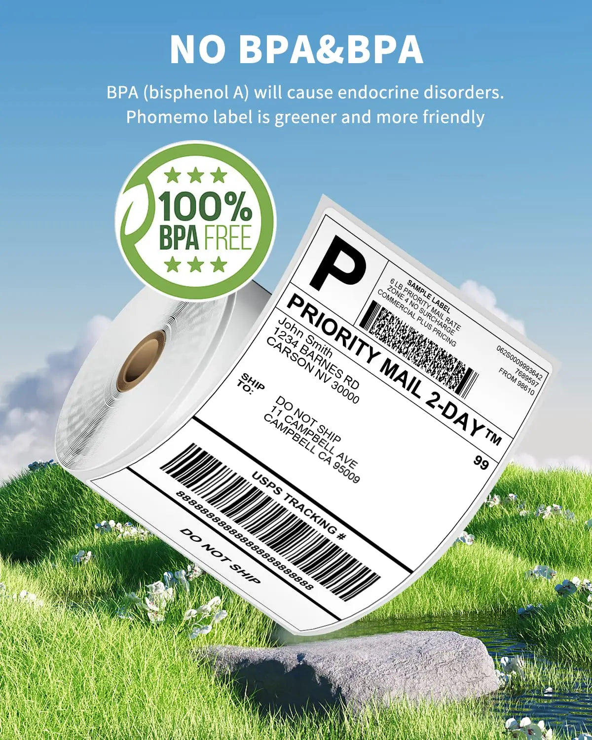 Phomemo 4x6 Thermal Label Printer