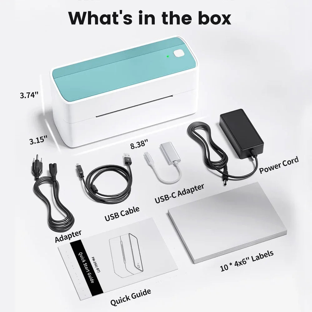 Phomemo 241 Bluetooth Shipping Printer