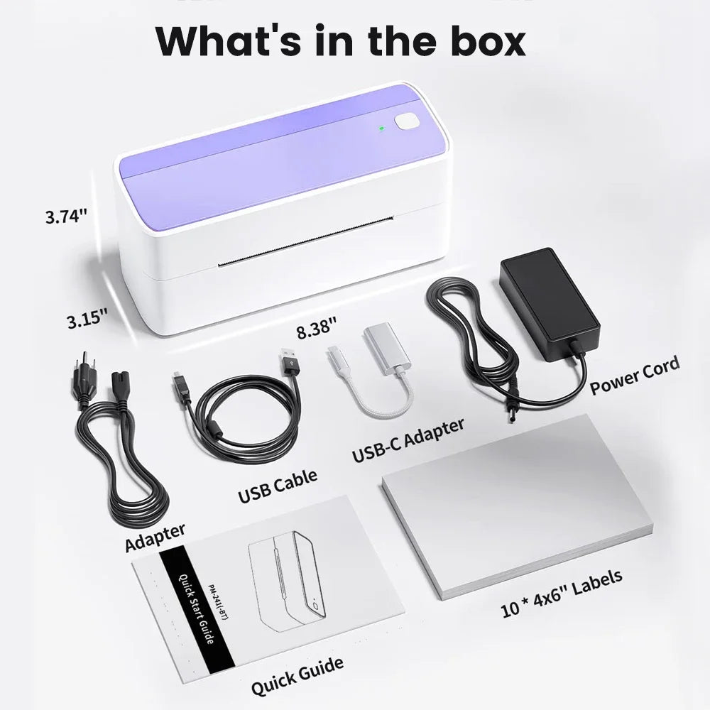 Phomemo 241 Bluetooth Shipping Printer