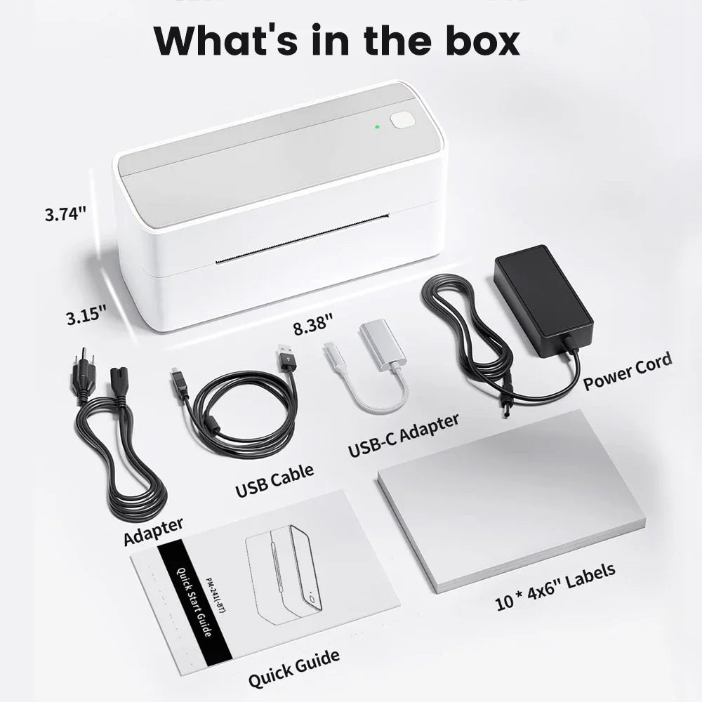 Phomemo 241 Bluetooth Shipping Printer