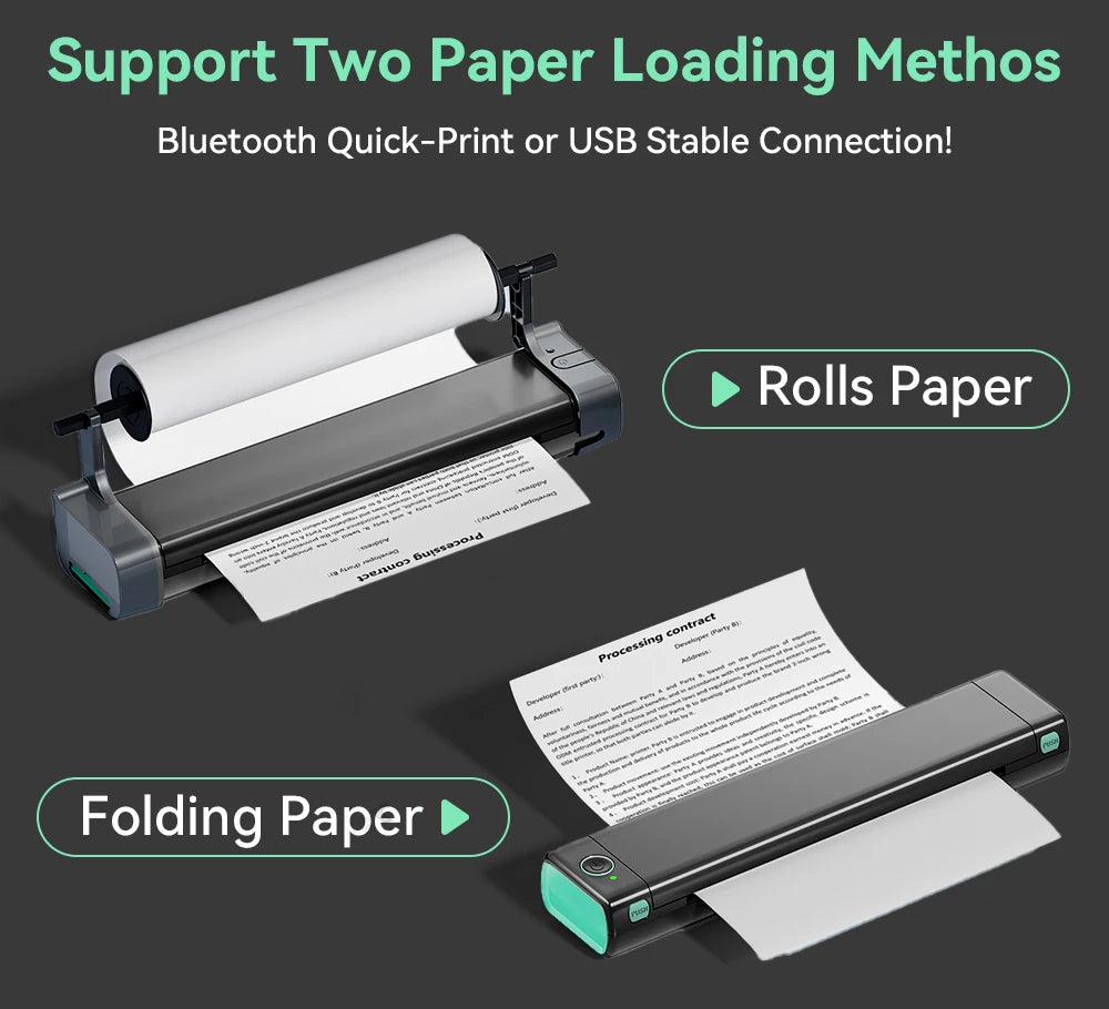 Phomemo M08F Wireless Thermal A4 Printer Bluetooth