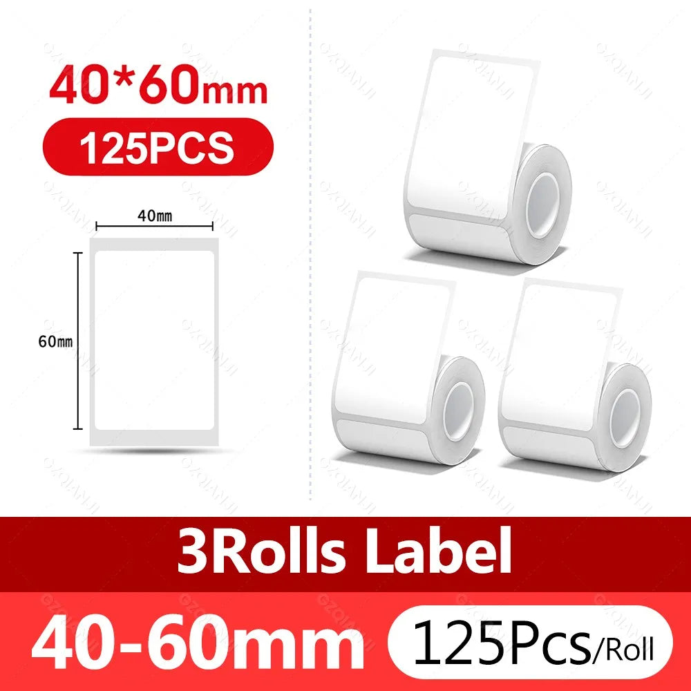 Mini Label Printer Price Tag Office Maker UV Print